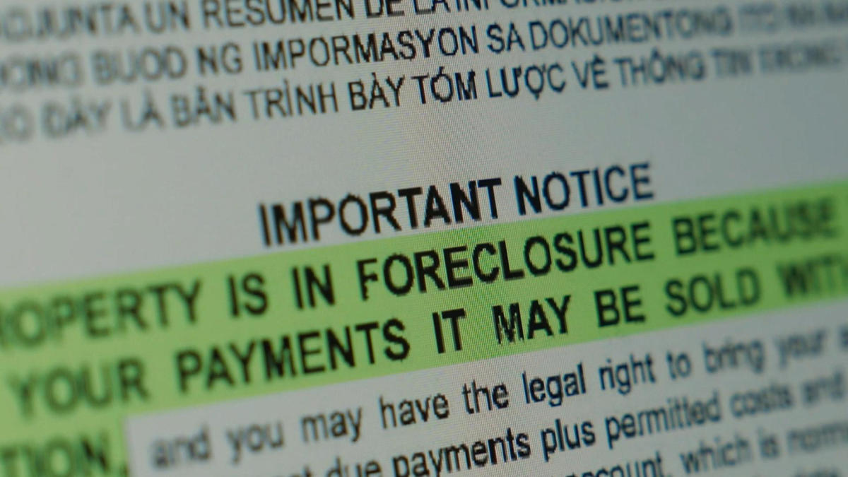 Thousands of homeowners could face foreclosure over "zombie" mortgages