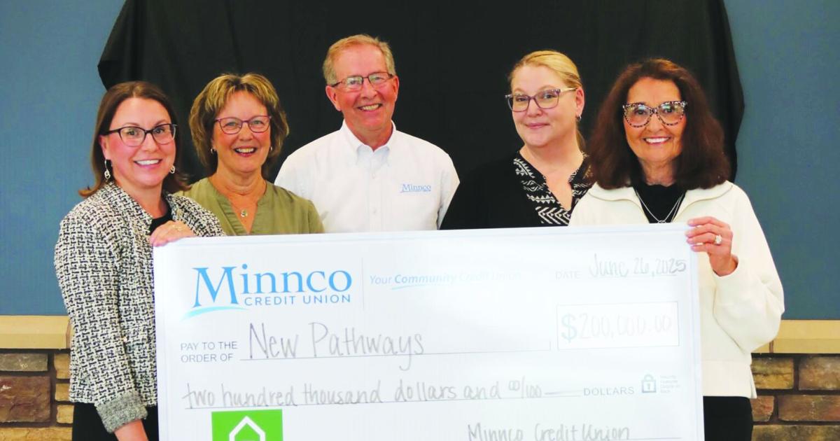 Minnco Credit Union and FHLB Des Moines Award $200,000 to New Pathways’ Hope Lives Here campaign