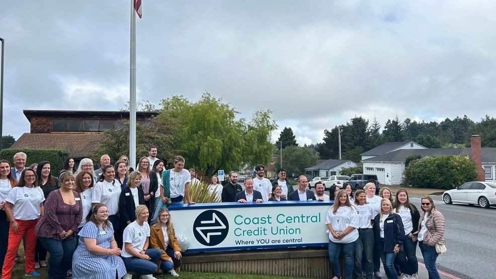 Coast Central Credit Union celebrates 75 years with new logo, donation, and time capsule
